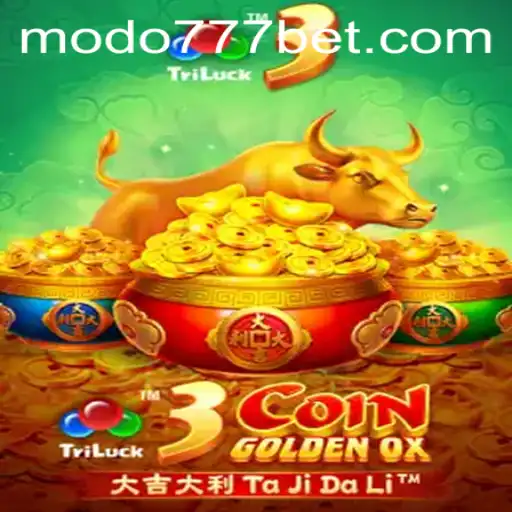 Descubra a Emoção do Jogo 3CoinGoldenOX no MODO777.COM